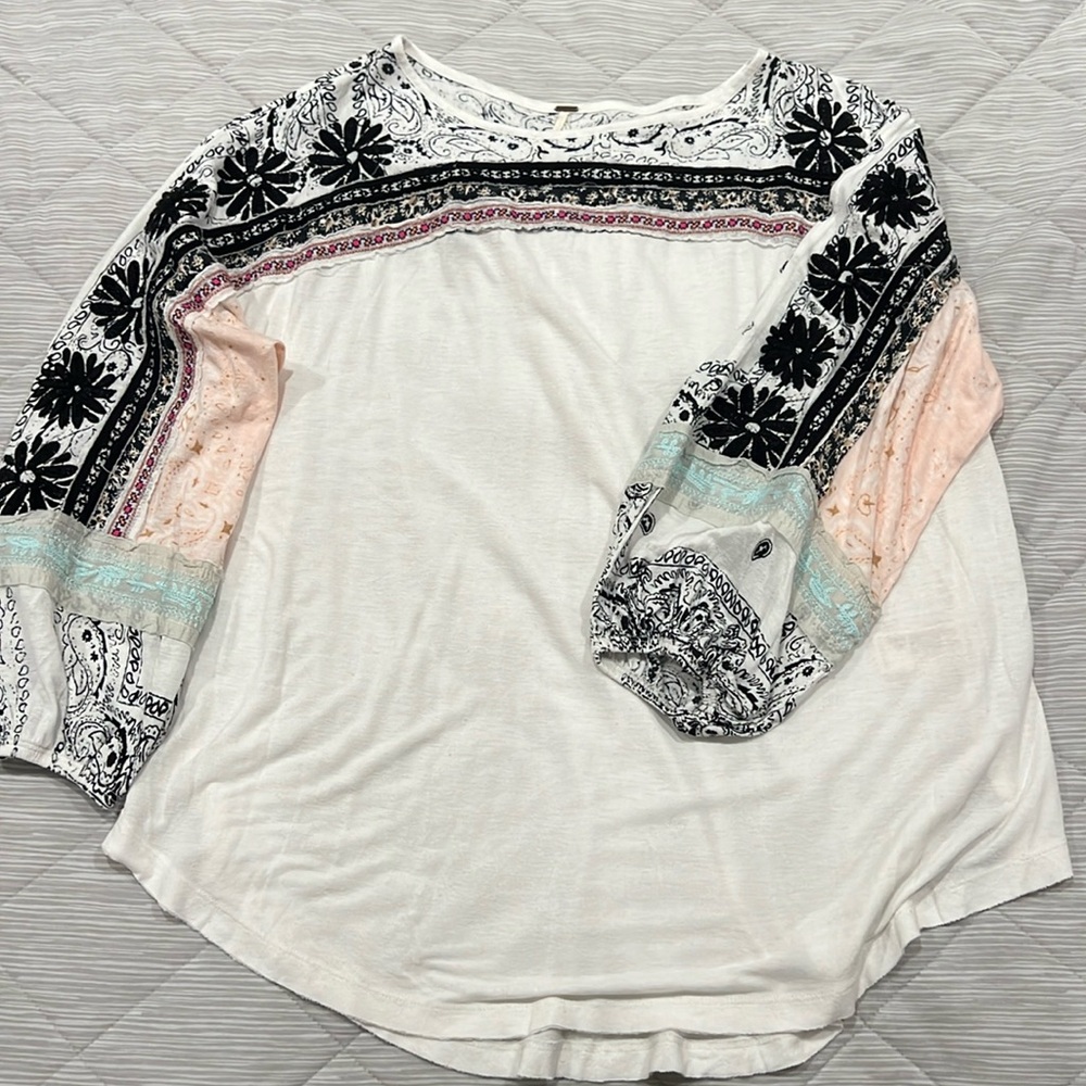 Free People Long Sleeve Top